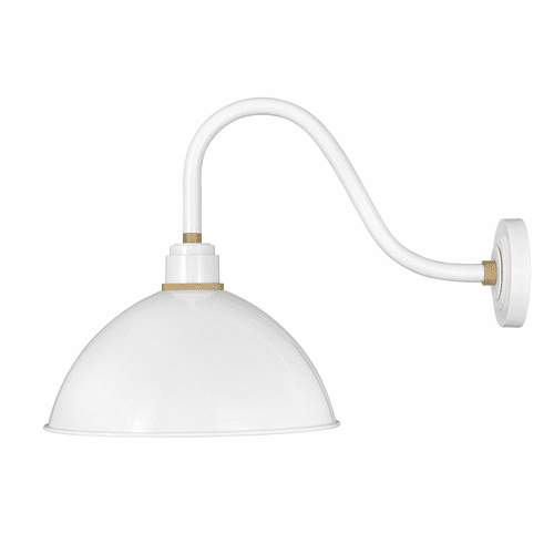 Hinkley Foundry Dome Outdoor Light - Gloss White - 10655GW