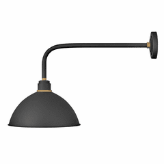 Hinkley Foundry Dome Outdoor Light - Textured Black - 10625TK