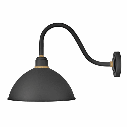Hinkley Foundry Dome Outdoor Light - Textured Black - 10645TK