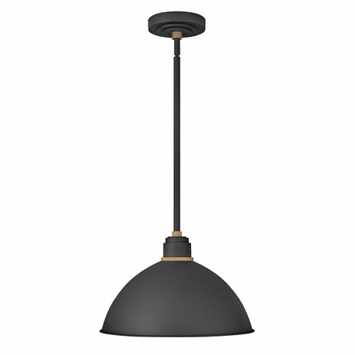 Hinkley Foundry Dome Outdoor Light - Textured Black - 10685TK