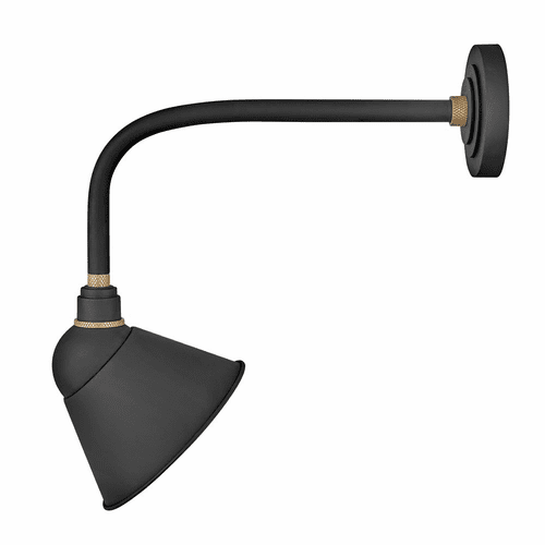 Hinkley Foundry Outdoor Sign Light - Textured Black - 10918TK