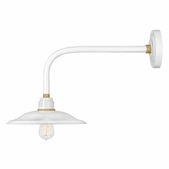 Hinkley Foundry Vintage Outdoor Light - Gloss White - 10716GW