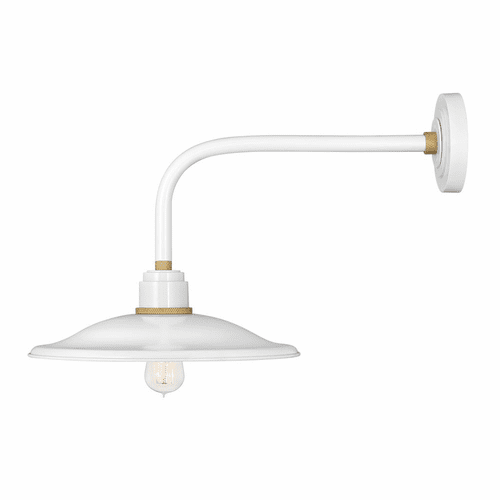 Hinkley Foundry Vintage Outdoor Light - Gloss White - 10817GW