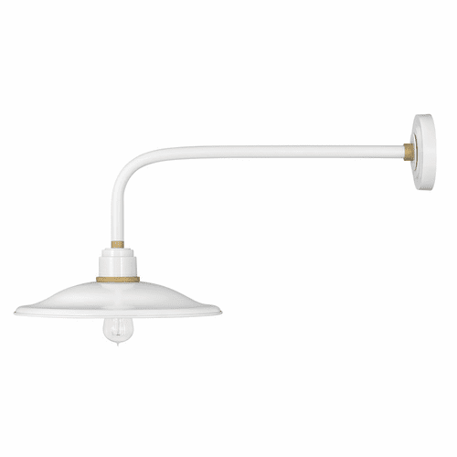 Hinkley Foundry Vintage Outdoor Light - Gloss White - 10827GW