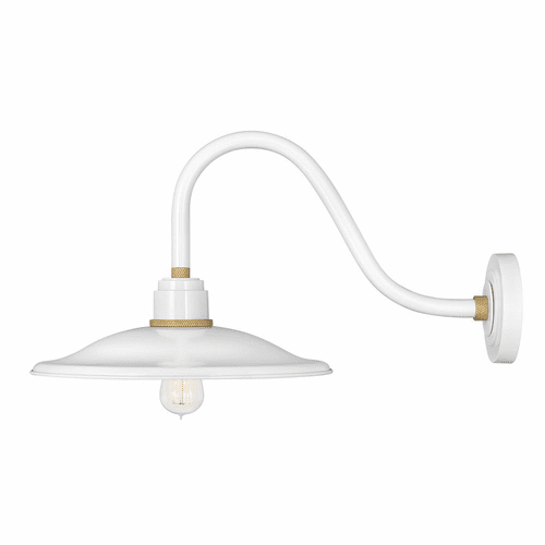 Hinkley Foundry Vintage Outdoor Light - Gloss White - 10847GW
