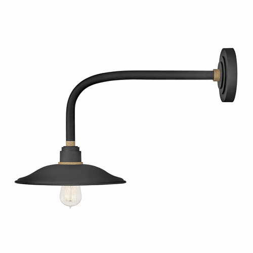 Hinkley Foundry Vintage Outdoor Light - Textured Black - 10716TK