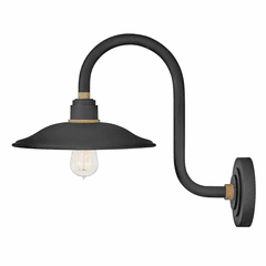 Hinkley Foundry Vintage Outdoor Light - Textured Black - 10766TK