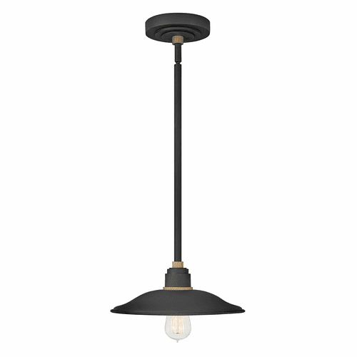 Hinkley Foundry Vintage Outdoor Light - Textured Black - 10786TK