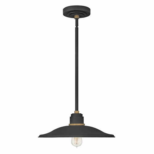 Hinkley Foundry Vintage Outdoor Light - Textured Black - 10887TK