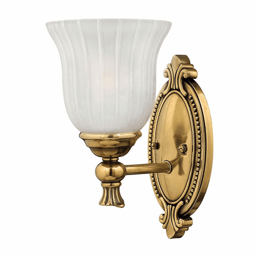 Hinkley Francoise Bathroom Wall Sconce - Burnished Brass - 5580BB