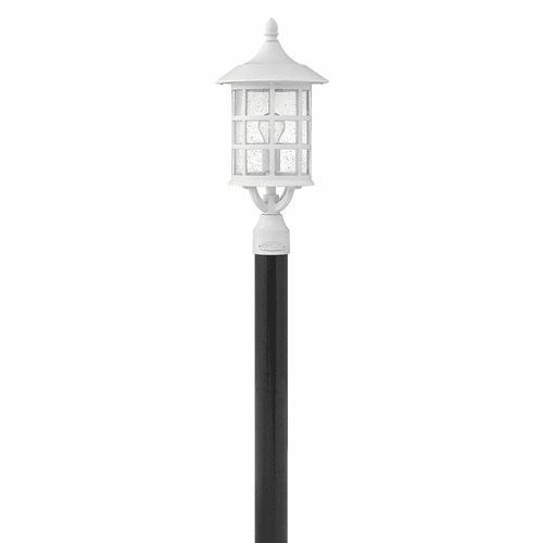 Hinkley Freeport 1-LT Outdoor Post Mount - Textured White - 1861TW
