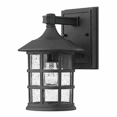 Hinkley Freeport Outdoor Small Wall Mount - Black - 1800BK