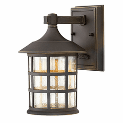 Hinkley Freeport Outdoor Small Wall Mount - Oil Rubbed Bronze - 1800OZ-LED Hinkley Freeport Outdoor Small Wall Mount - Oil Rubbed Bronze - 1800OZ-LED