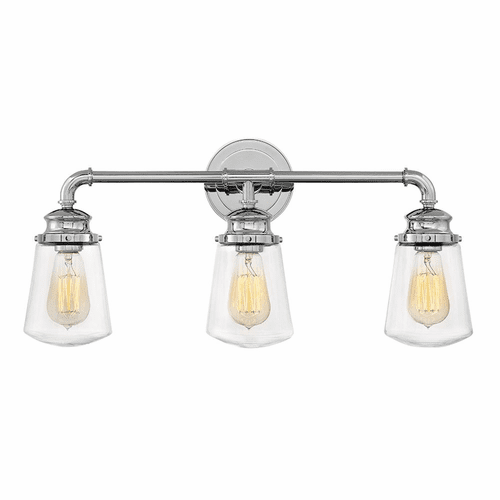Hinkley Fritz 3-LT Bath Light - Chrome - 5033CM