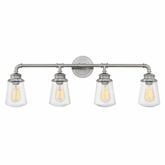 Hinkley Fritz 4-LT Bath Light - Brushed Nickel - 5034BN