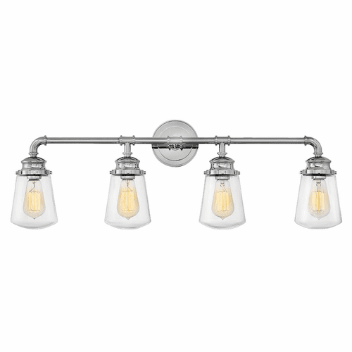 Hinkley Fritz 4-LT Bath Light - Chrome - 5034CM