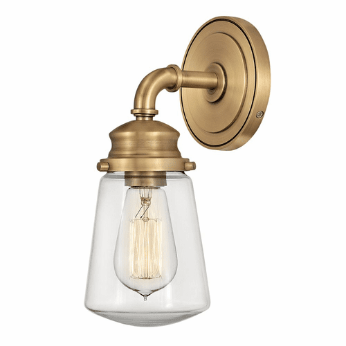 Hinkley Fritz Bath Light - Heritage Brass - 5030HB
