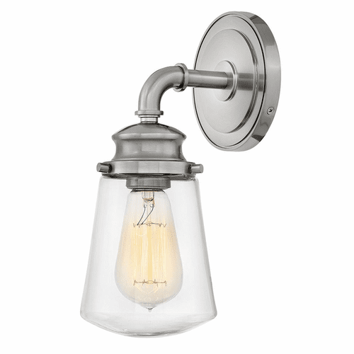 Hinkley Fritz Bathroom Wall Sconce - Brushed Nickel - 5030BN