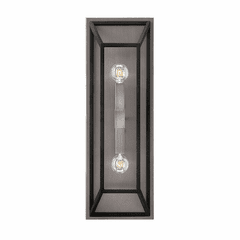 Hinkley Fulton 2-LT Wall Sconce - Aged Zinc - 3330DZ Hinkley Fulton 2-LT Wall Sconce - Aged Zinc - 3330DZ