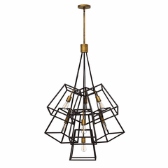 Hinkley Fulton Large Foyer Light - Bronze - 3357BZ