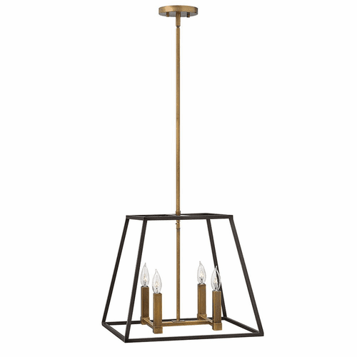 Hinkley Fulton Stem Hung Pendant - Bronze - 3334BZ