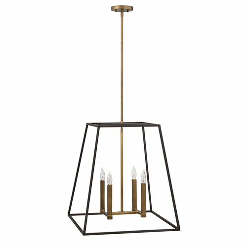 Hinkley Fulton Stem Hung Pendant - Bronze - 3336BZ