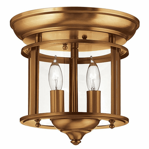 Hinkley Gentry Flush Mount - Heirloom Brass - 3472HR