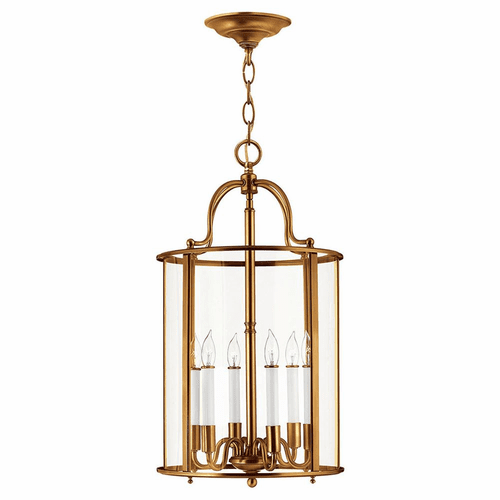 Hinkley Gentry Single Tier Foyer Light - Heirloom Brass - 3478HR