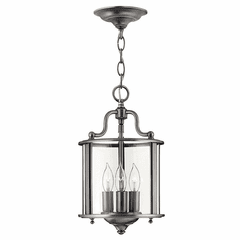 Hinkley Gentry Single Tier Foyer Light - Pewter - 3470PW