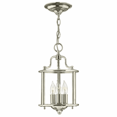 Hinkley Gentry Single Tier Foyer Light - Polished Nickel - 3470PN
