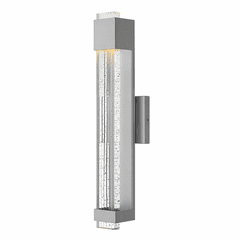 Hinkley Glacier Outdoor Medium Wall Mount - Titanium - 2834TT