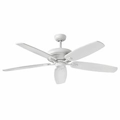 Hinkley Grander 60" Ceiling Fan - Chalk White - 900660FCW-NID