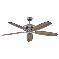 Hinkley Grander 60" Ceiling Fan - Pewter - 900660FPW-NID