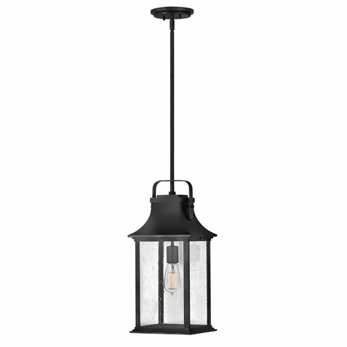 Hinkley Grant Outdoor Hanging Light - Textured Black - 2392TK