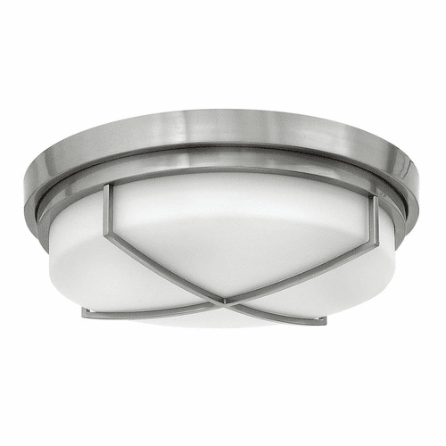 Hinkley Halsey Flush Mount - Brushed Nickel - 4382BN