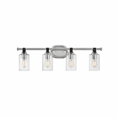 Hinkley Halstead Four Light Bath Vanity - Chrome - 52884CM