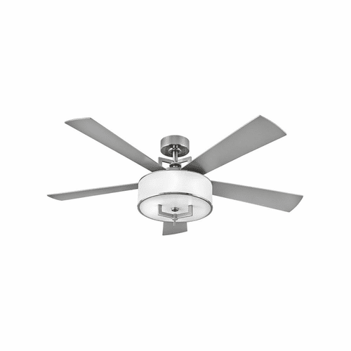Hinkley Hampton 56" LED Ceiling Fan - Brushed Nickel - 903056FBN-LID