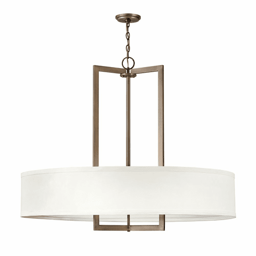 Hinkley Hampton Chandelier - Brushed Bronze - 3219BR