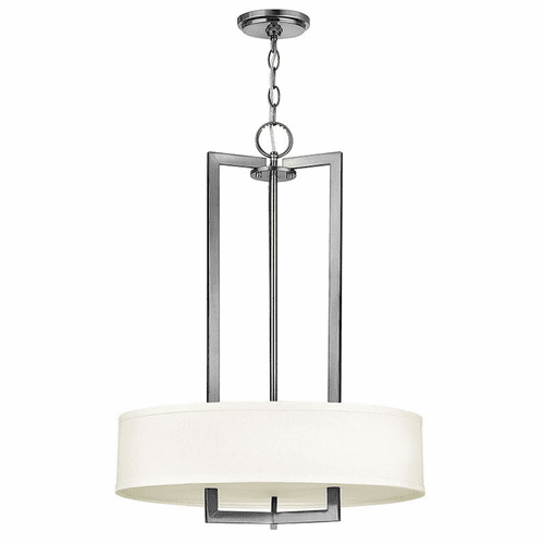 Hinkley Hampton Inverted Pendant - Antique Nickel - 3203AN