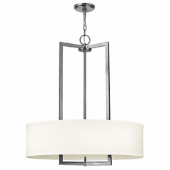 Hinkley Hampton Inverted Pendant - Antique Nickel - 3204AN