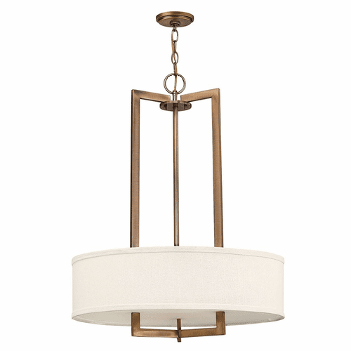 Hinkley Hampton Inverted Pendant - Brushed Bronze - 3204BR