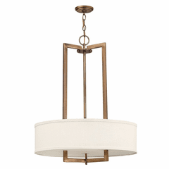 Hinkley Hampton Inverted Pendant - Brushed Bronze - 3204BR