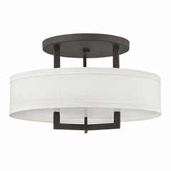 Hinkley Hampton Semi-Flush Mount - Buckeye Bronze - 3201KZ