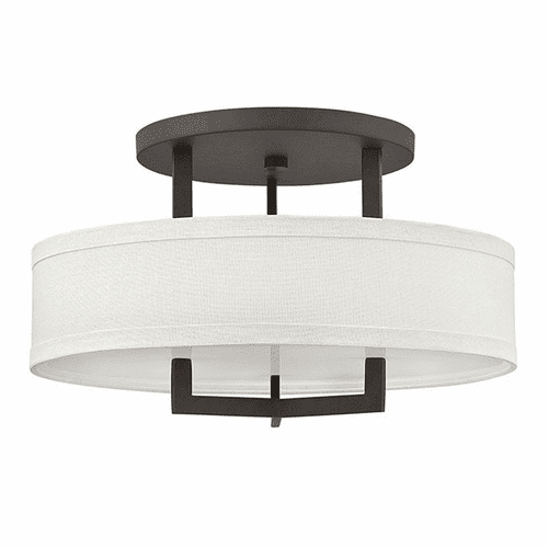 Hinkley Hampton Semi-Flush Mount - Buckeye Bronze - 3201KZ-LED