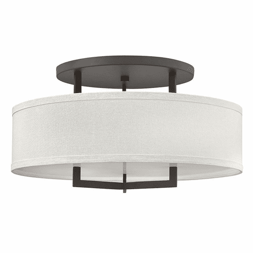 Hinkley Hampton Semi-Flush Mount - Buckeye Bronze - 3211KZ-LED