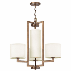 Hinkley Hampton Single Tier Chandelier - Brushed Bronze - 3209BR