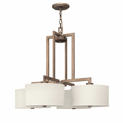 Hinkley Hampton Single Tier Foyer Downlight - Brushed Bronze - 3214BR