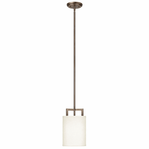 Hinkley Hampton Stem Hung Mini-Pendant - Brushed Bronze - 3207BR