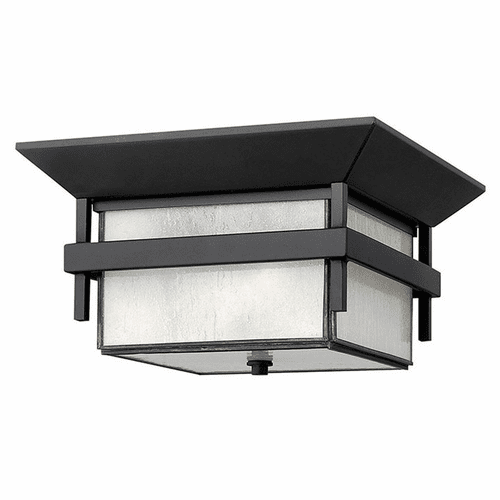 Hinkley Harbor Outdoor Flush Mount - Satin Black - 2573SK-LED