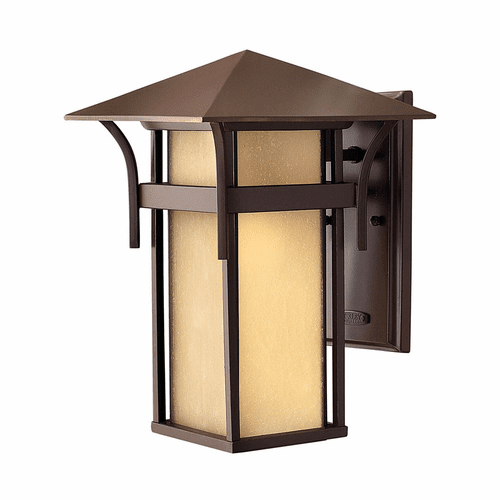 Hinkley Harbor Outdoor Medium Wall Mount Lantern - Anchor Bronze - 2574AR-LV